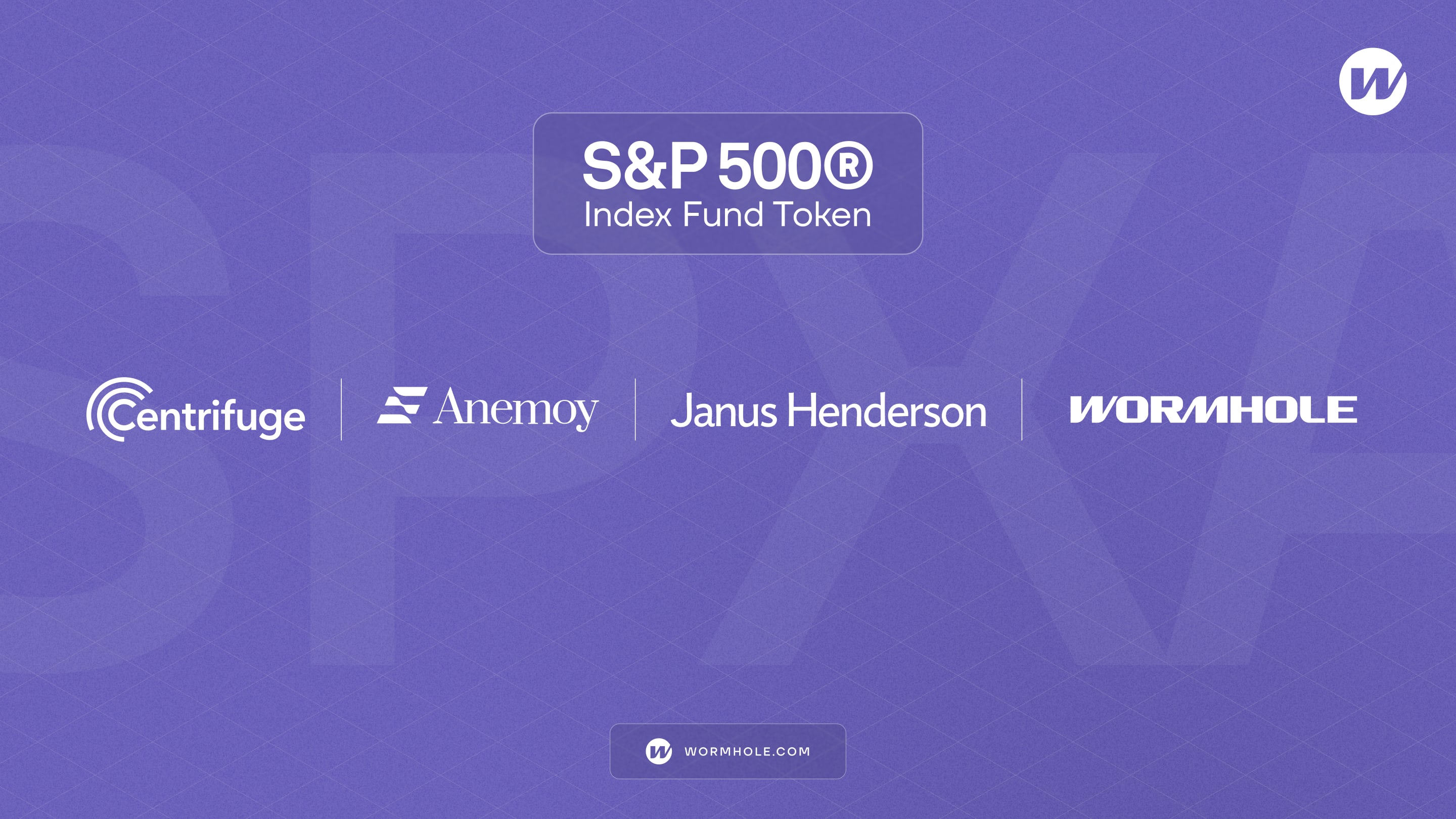 Centrifuge launches World's first licensed s&p 500® index fund token, with Wormhole set to power Multichain expansion
